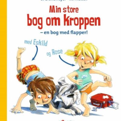 Bog - Min store bog om kroppen m/flapper - Fra 3 år
