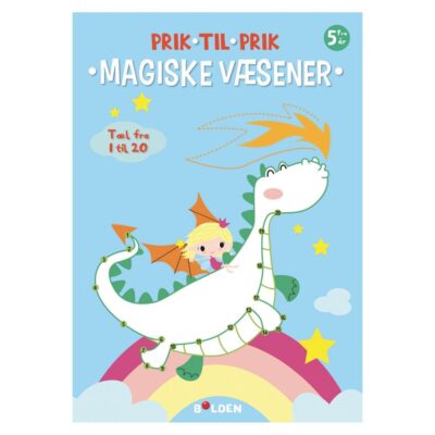 Bog - Prik til prik, Magiske væsener - Fra 3 år.