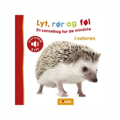 Bog - Lyt, rør & føl sansebog: I naturen - Fra 1 år.