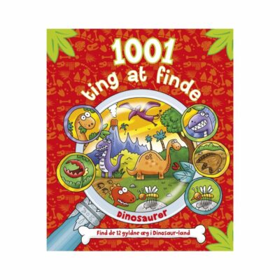 Forlaget Bolden Bog - 1001 Ting At Finde. Dinosaurer - Dansk