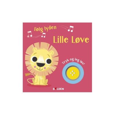 Bog - Følg lyden! Lille Løve - Fra 1 år.