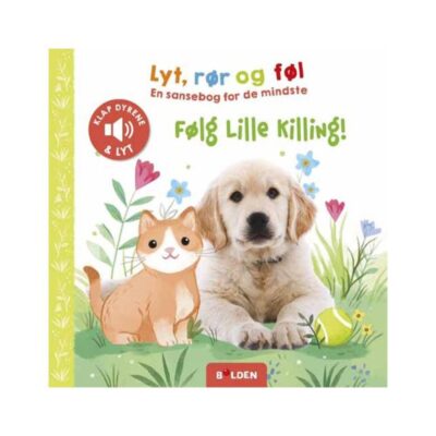 Bog - Lyt, rør og føl: Følg lille killing