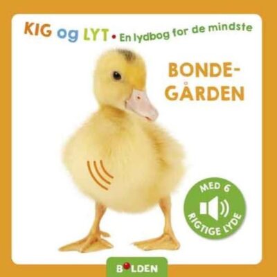 Bondegården - Lydbog for de mindste - Børnebog