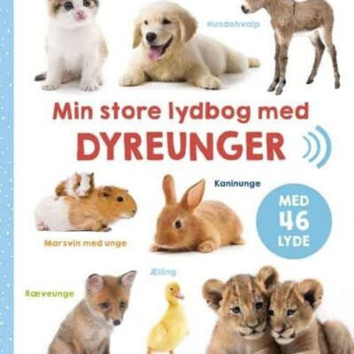 Min store lydbog med dyreunger - Børnebog