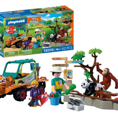 PLAYMOBIL - Zoo: Dyrepasser med Køretøj