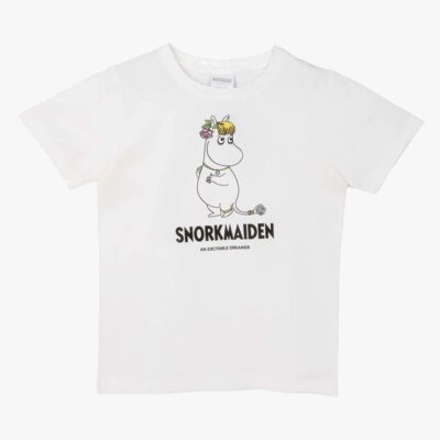 Mumitroldene Karakter Snorkfrøkenen T-shirt, Hvid, 98-104