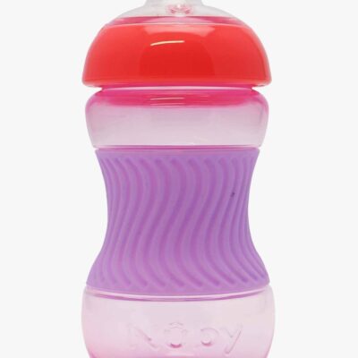 Nuby Mini Easy Grip Tudekop, Rød/Lyserød