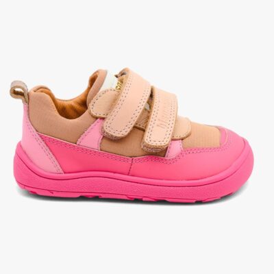 Bisgaard Elroy Barefoot Sneakers, Pink, 26