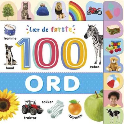 Lær de første 100 ord - Børnebog