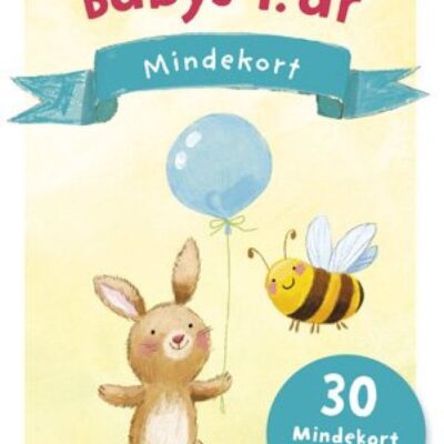 Babys Første År - Mindekort - 30 stk.