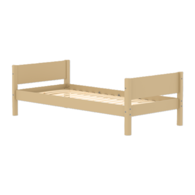 Flexa White Enkeltseng 90x200 cm - Sand