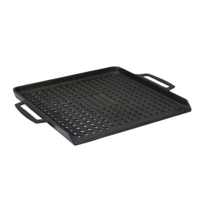 Grillplade af støbejern - 29x36 cm - Bon-fire