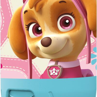 Paw Patrol lyseblå drikkedunk - Børnedrikkedunk med tud