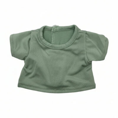Legebyen - Dukketøj - 32 -37 cm - T-shirt Grøn