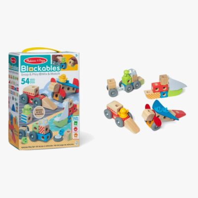 Melissa & Doug - Blockables Building Set Vehicles