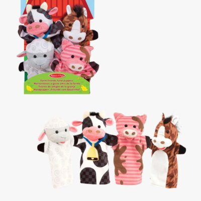 Melissa & Doug - Hånddukker Farm Friend