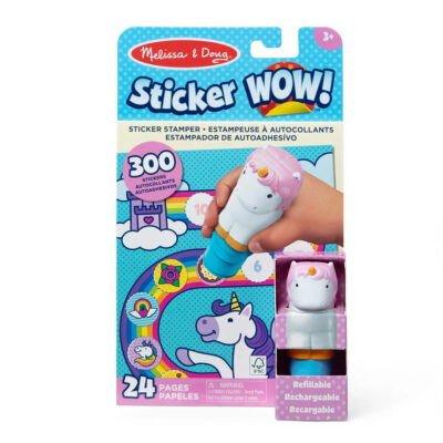 Melissa & Doug Klistermærkesæt - Sticker Wow! - Enhjørning