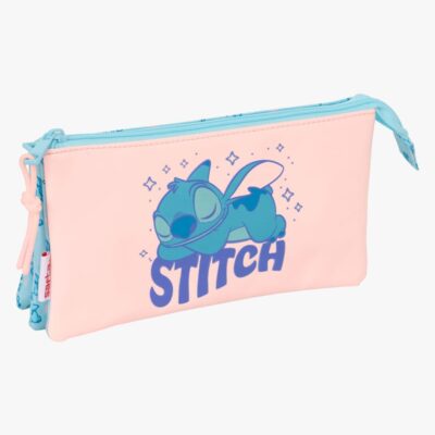 Disney Stitch Penalhus med 3 Rum, Ohana