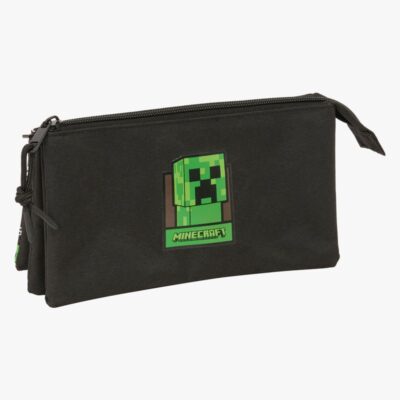 Minecraft Penalhus med 3 Rum, Sort