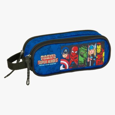Marvel Avengers Dobbelt Penalhus, Blå