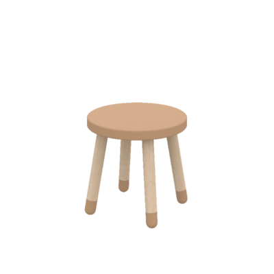 Flexa Dots Taburet Ø30x30cm Latte