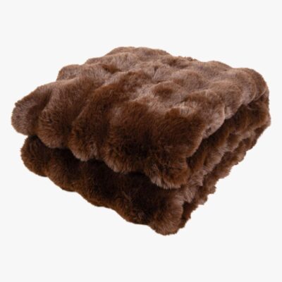 KMCarpets Bubble Plaid 130x170, Brun