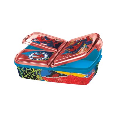 Spiderman madkasse - Marvel børnemadkasse med 3 rum - Madkasse til børn - Moving Target