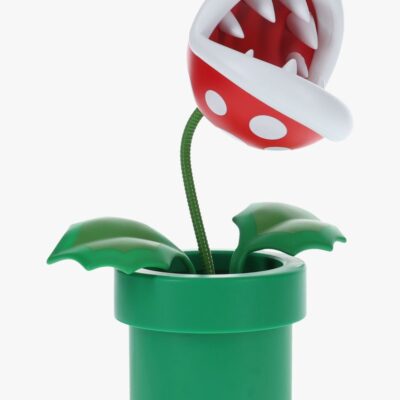 Paladone Super Mario Mini Piranha Plant Indstillelig Lampe, Børnelampe