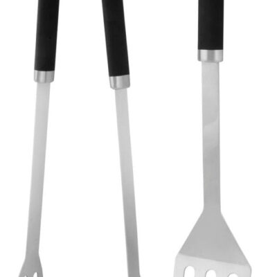 Grilltangssæt - Rustfrit stål - 2 dele