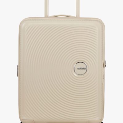American Tourister Soundbox Spinner Kuffert 35,5-41L, Coconut Sand