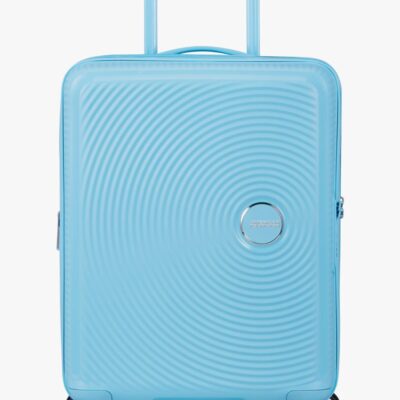 American Tourister Soundbox Spinner Kuffert 35,5-41L, Blueberry Fizz