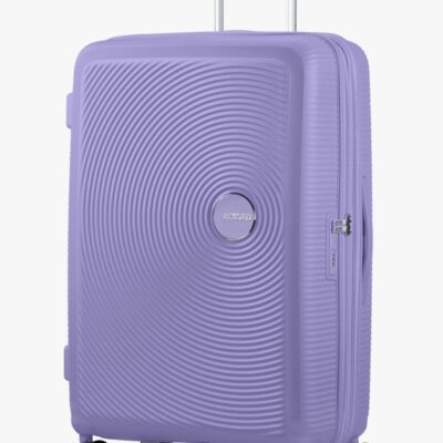 American Tourister Soundbox Spinner Kuffert 97L, Lavendel