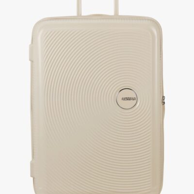 American Tourister Soundbox Spinner Kuffert 97-110L, Coconut Sand