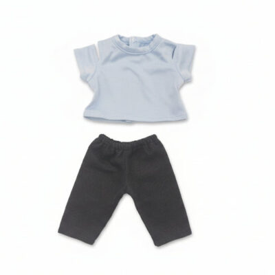 Legebyen - Dukketøj 32-37 cm - T-shirt og bukser