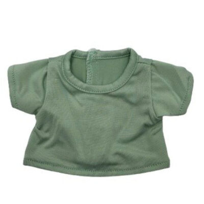 Legebyen - Dukketøj - 38-41 cm - T-shirt Grøn