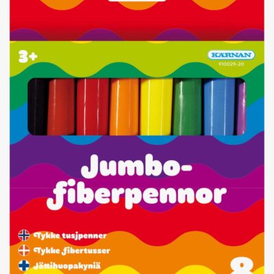 Egmont Kärnan Tuscher Jumbo 8 stk