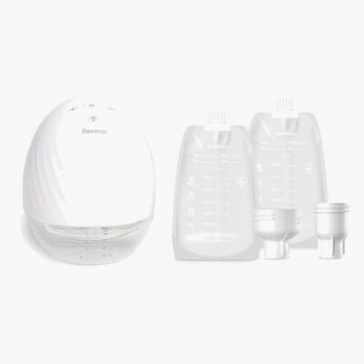 Beemoo CARE Wearable Elektrisk Brystpumpe Single inkl. Modermælksposer 180 ml 30-pak