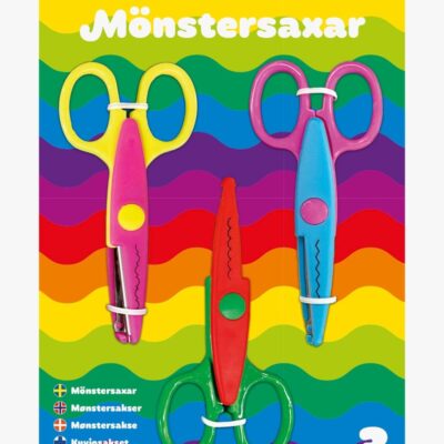 Egmont Kärnan Mønstersakse 3-pak