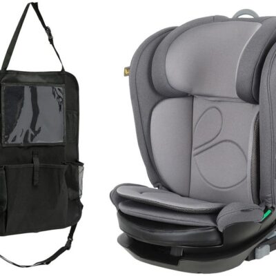 Beemoo Reform ISOFIX Autostol inkl. Smart Organizer, Mineral Grey