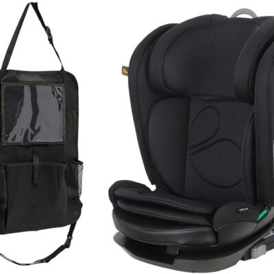 Beemoo Reform ISOFIX Autostol inkl. Smart Organizer, Black Stone