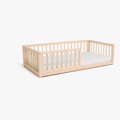 Minitude DYLAN Juniorseng inkl. BabyMatex Madras Carpathia 70x140, Natur, Børnesenge