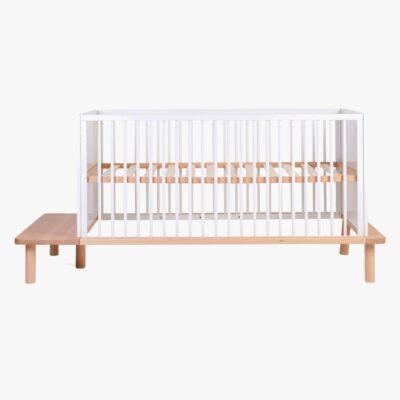 Childhome Evobed Tremmeseng 70x140, Hvid