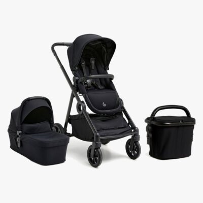 Beemoo Pro Multi 2 Duovogn inkl. Indkøbskurv, Coffee Black