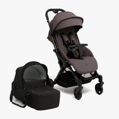 Beemoo Easy Fly Lux 4 Klapvogn med Liggedel, Gull Grey
