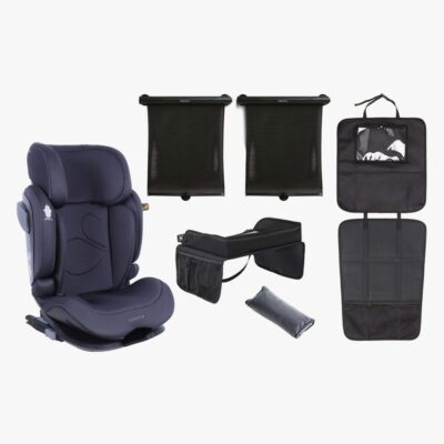 Beemoo Recline i-Size Autostol inkl. Tilbehør, Anthracite