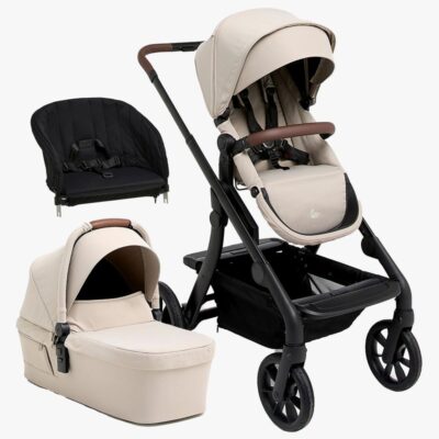 Beemoo Pro Max Duovogn inkl. Toddler seat, Latte Beige