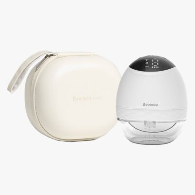 Beemoo CARE Wearable LED Elektrisk Brystpumpe Single inkl. Opbevaringstaske