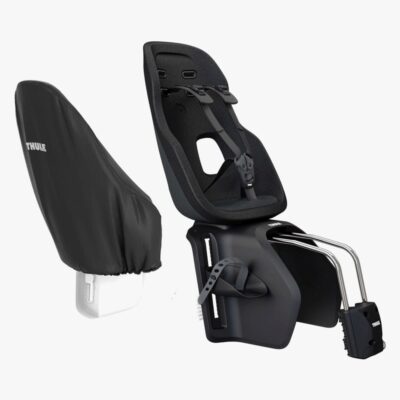Thule Yepp Nexxt 2 Maxi Frame Mount Cykelstol inkl. Regnslag, Midnight Black