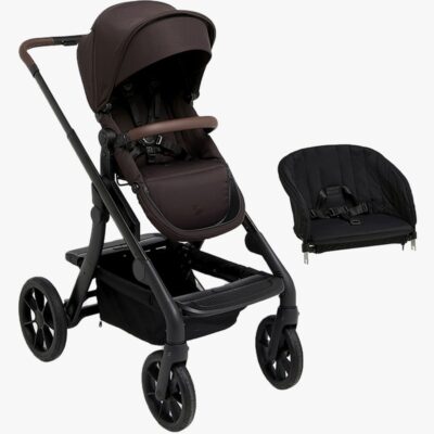 Beemoo Pro Max Klapvogn inkl. Toddler seat, Espresso Brown