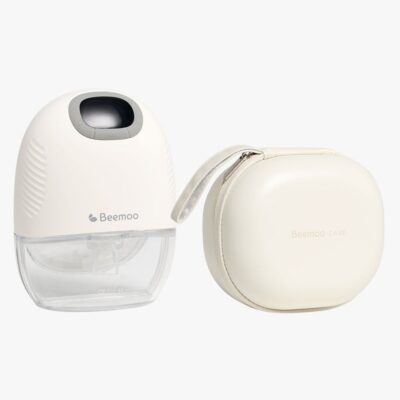 Beemoo CARE Wearable Slim Elektrisk Brystpumpe Single inkl. Opbevaringstaske, White